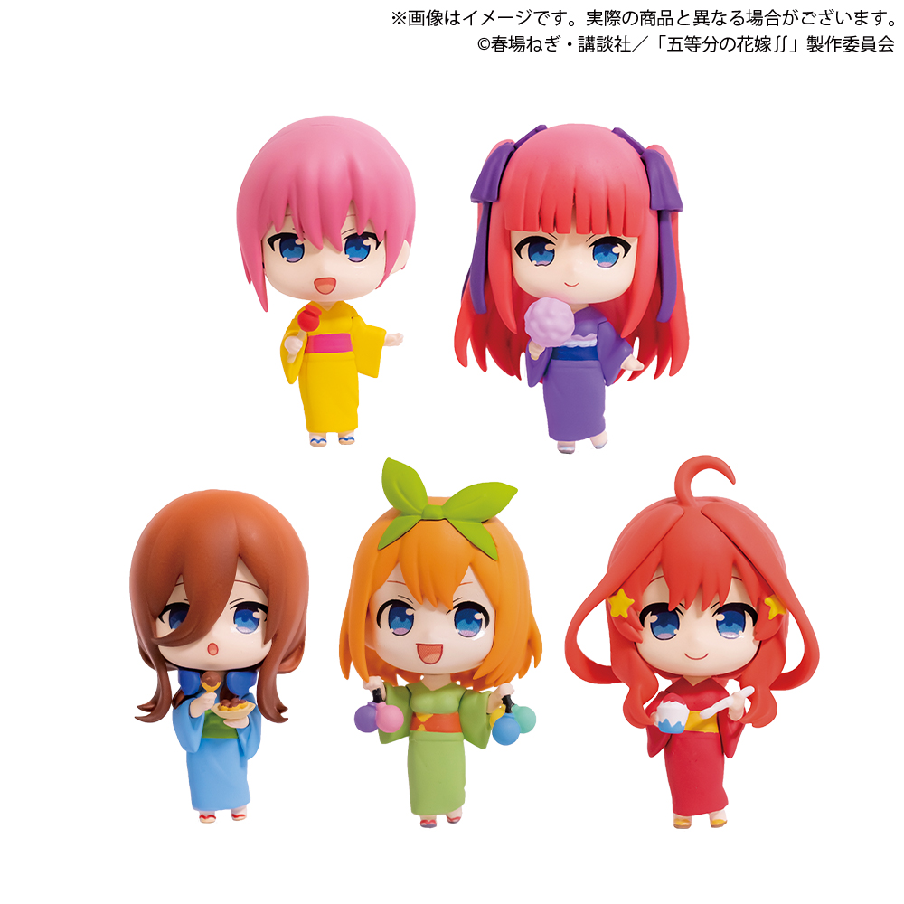 五等分の花嫁∬ コレクションフィギュアRICH vol.2｜カプセルトイ｜ブシロードクリエイティブ