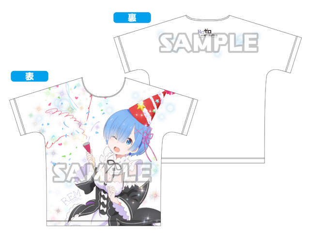 レム フルグラフィックＴシャツ アニメイラスト描き下ろしver.｜グッズ｜ブシロードクリエイティブ