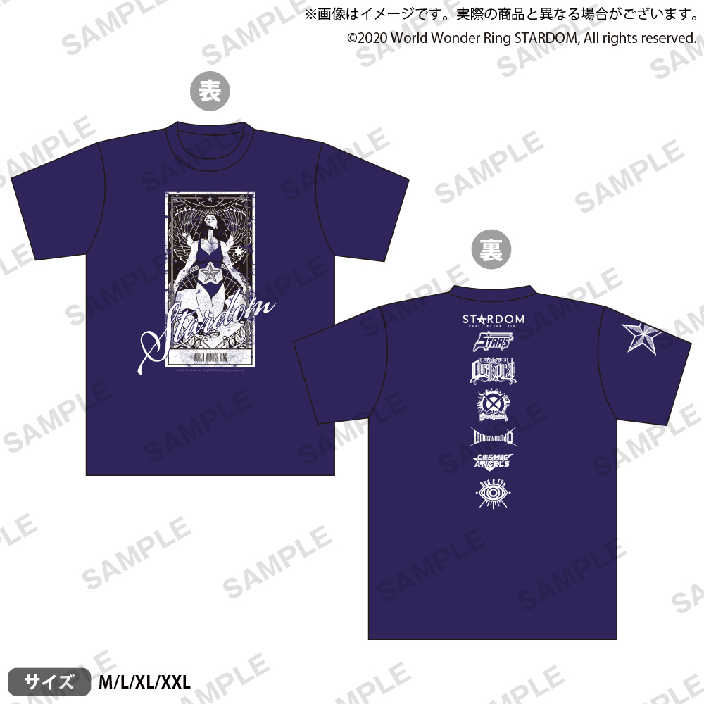 スターダム Tシャツ 2022 Purple｜グッズ｜ブシロードクリエイティブ